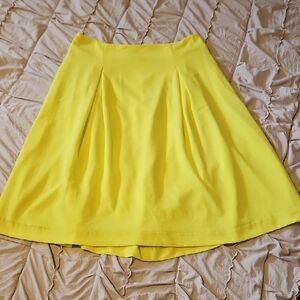 Yellow Women's Skirt
